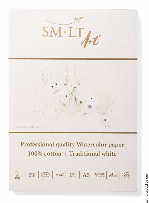 SM-LT Watercolour Pro 100% Cotton 400gm A5 10 Sheets