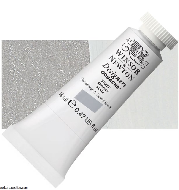 Designer Gouache 14ml Silver