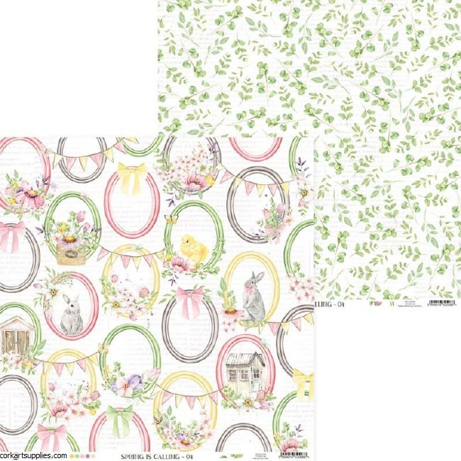 Paper 12x12 PT Spring Callin#4