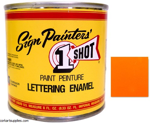 1 Shot Enamel Orange 1 Shot Enamel Orange
