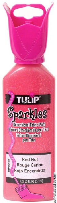 Tulip 3D Sparkles Red Hot