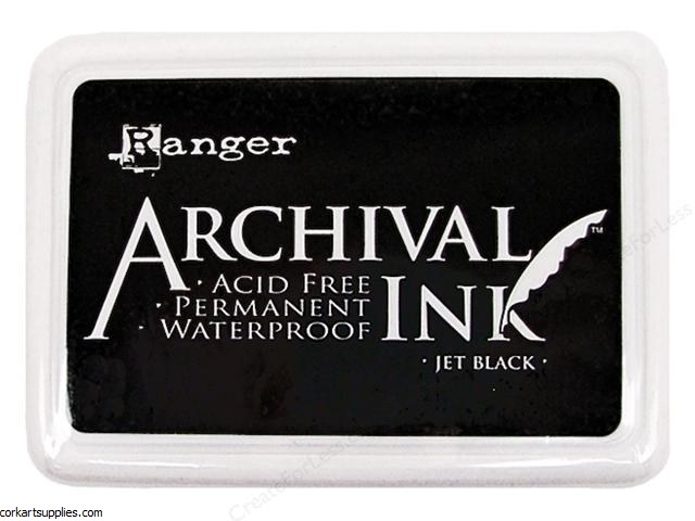 Ranger Archival Inkpad Jet Black