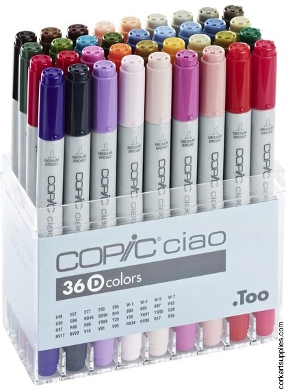 Copic Ciao 36pk Set D^