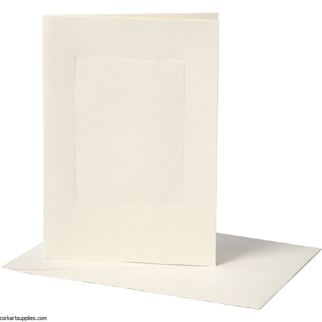 Card/Env A6 Aperture Rect 10pk