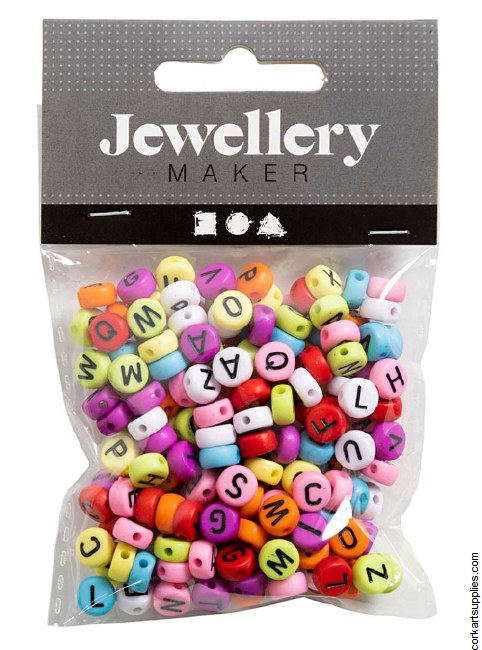 Beads Alpha 7mm Colour 25gm