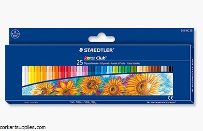 Noris Oil Pastel 25pk Noris Oil Pastel 25pk