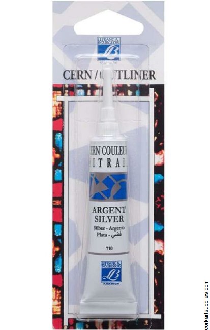 Vitrail 20ml Outliner Silver