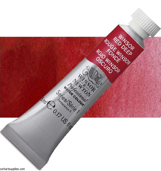 Artists Watercolour 5m Winsor Red Deep S.1