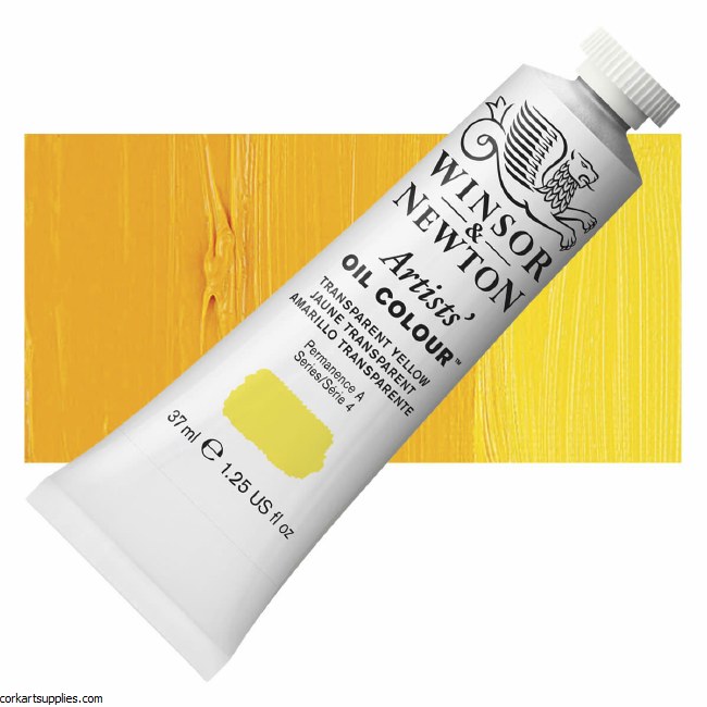 Winsor & Newton Artists Oil 37ml Transparent Yellow S.4