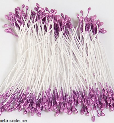 Flower Stamens 1mm Violet pearl 144pk