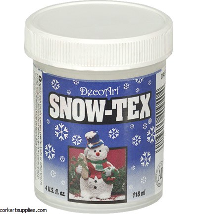 Deco Art Snow Tex 4oz Jar