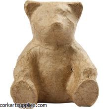 Papier Mache Bear 3¼