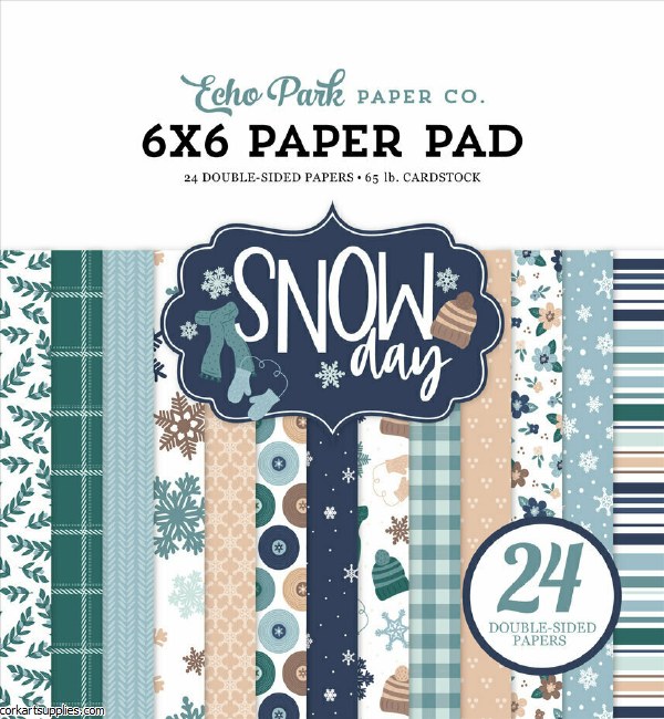Echo Park Snow Day 6x6 Inch Paper Pad