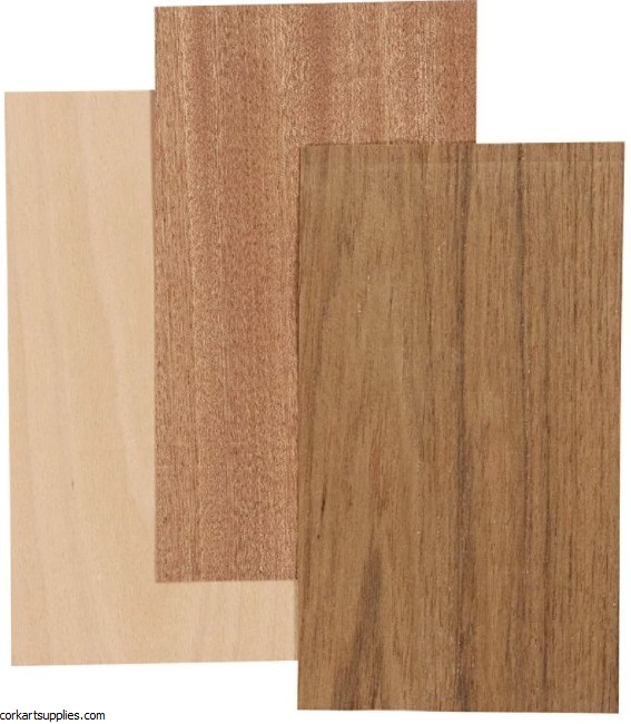 Veneer Wood Asst 3pk