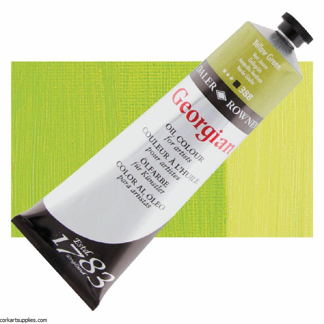 Georgian Oil Colour 225ml Yellow Green