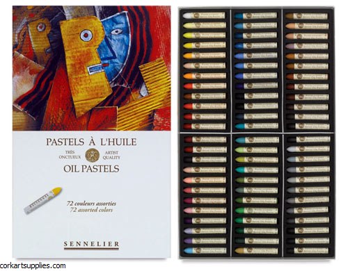 Sennelier Oil Pastel 72 Pack Assorted