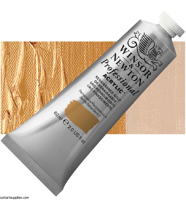 Renaissance Gold 60ml Artists' Acrylic Winsor & Newton