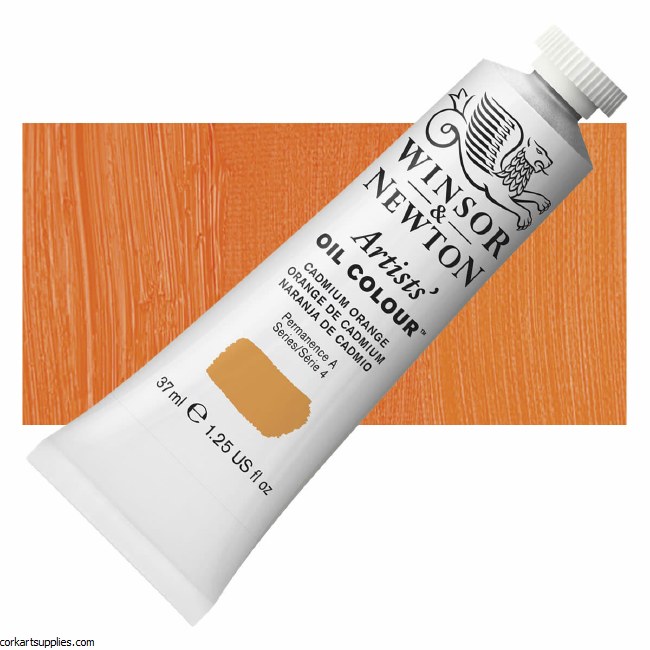 Winsor & Newton Artists Oil 37ml Cadmium Orange S.4