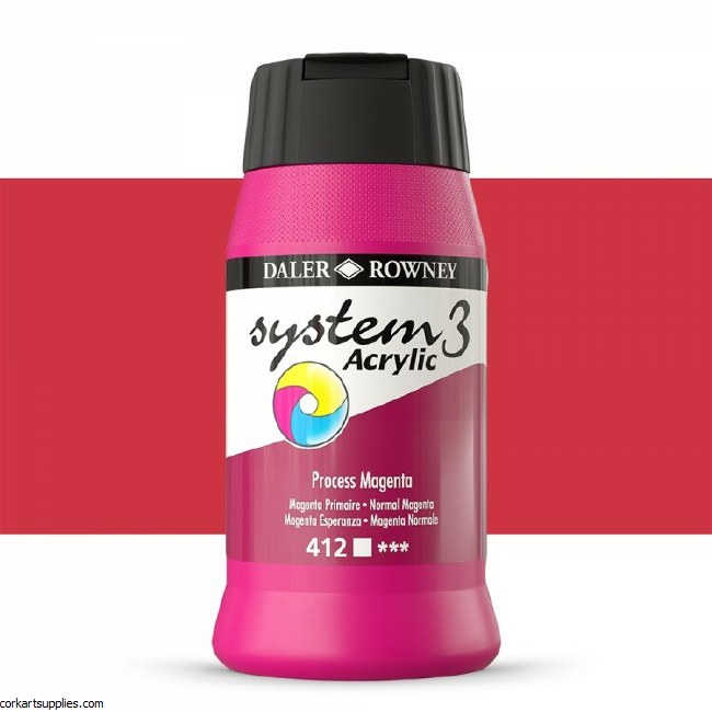 System 3 500ml Process Magenta