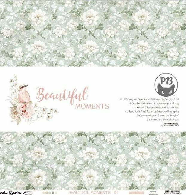 P13 Beautiful Moments 12x12 Paper Set