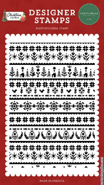 Carta Bella Christmas Sweater Designer Stamps