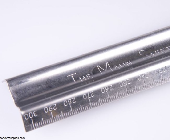 Ruler 12" Metal Maun Safety Ruler 12" Metal Maun Safety