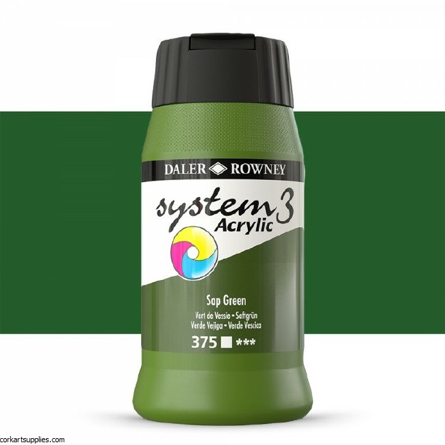 System 3 500ml Sap Green