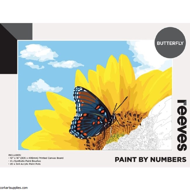 Paint By Numbers Butterfly