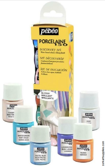 Pebeo Porcelaine 150 Pastel 6p Pebeo Porcelaine 150 Pastel 6p