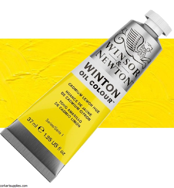 Winton Oil Colour 37ml Cadmium Lemon (Hue)