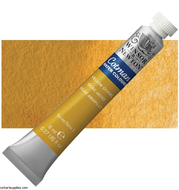 Cotman Watercolour 8ml Yellow Ochre
