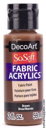 DecoArt SoSoft 59ml Brown