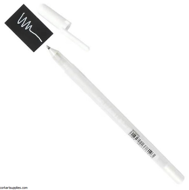 Sakura Gel Pen White 10 Bold