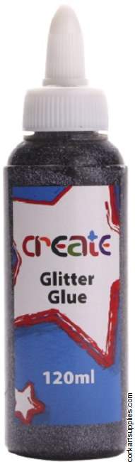 Glitter Glue 120ml Medium Sparkle