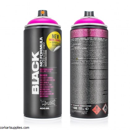 Montana BLACK Spray 400ml - Fluorescent Pink