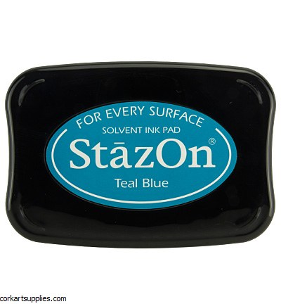 Staz-on Ink Pad Teal Blue