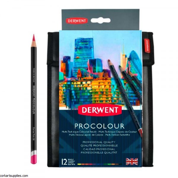Derwent Procolor Wallet 17pk Derwent Procolor Wallet 17pk