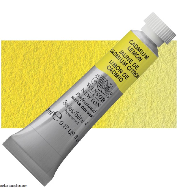Artists Watercolour 5ml Cadmium Lemon