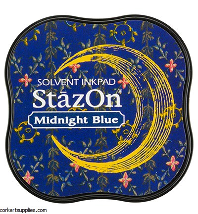 Tsukineko Stazon Midi Midnight Blue