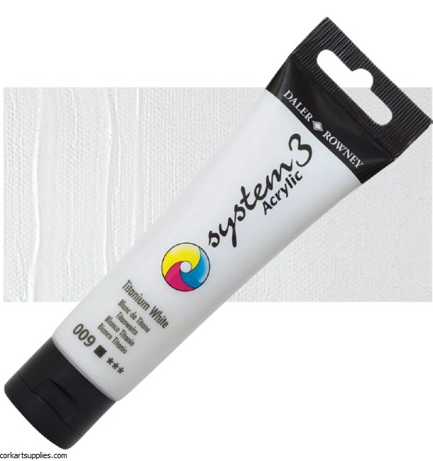 System 3 59ml Titanium White