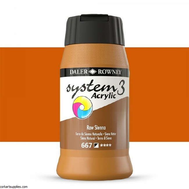 System 3 500ml Raw Sienna