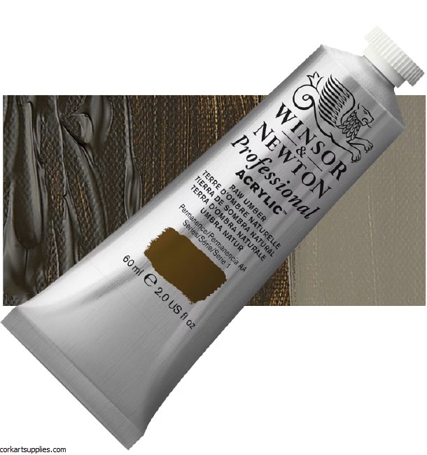 Raw Umber 60ml Artists' Acrylic Winsor & Newton