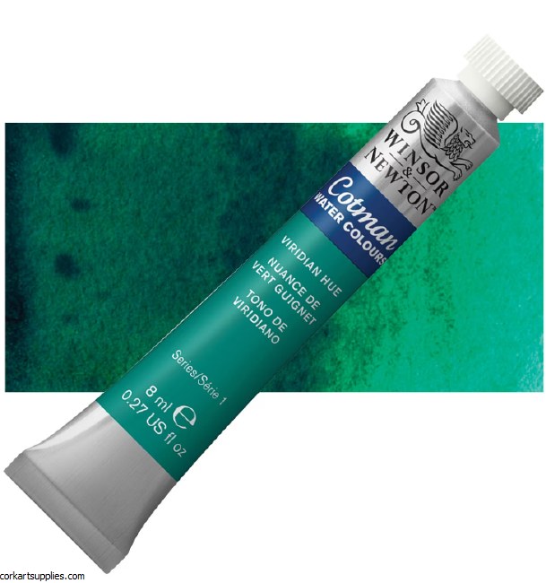 Cotman Watercolour 8ml Viridian (Hue)