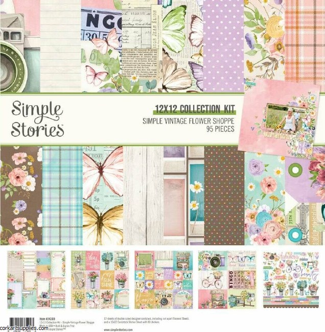 Simple Vintage Flower Shoppe Collection Kit