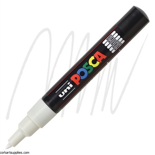Posca PC-1M 0.7-1mm White