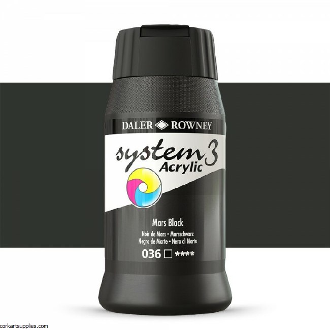 System 3 500ml Mars Black