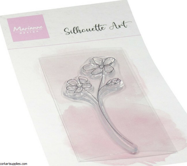 Marianne Design Clear Stamps Silhouette Art Violet