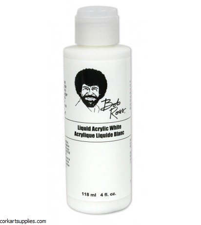 Bob Ross Liquid Acrylic White 118ml