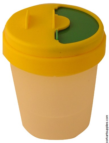Non-Spill Pot Yellow Lid Non-Spill Pot Yellow Lid