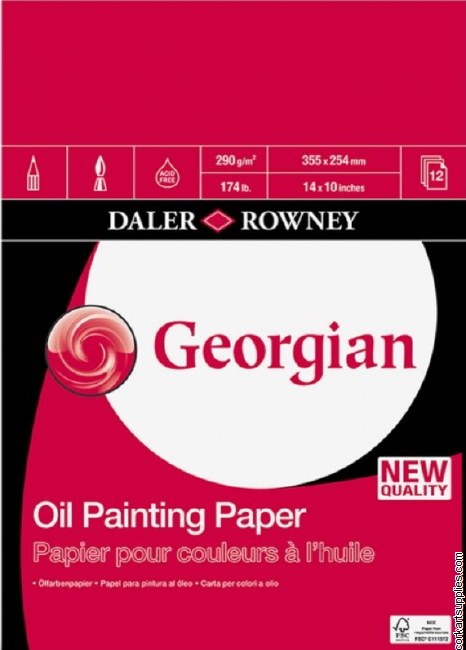 Georgian Oil Pad 14x10